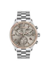 Pwg1193.560 Quartz Çelik Gri Bej Kadran Safir Cam 10 Atm 44 Mm Erkek Kol Saati