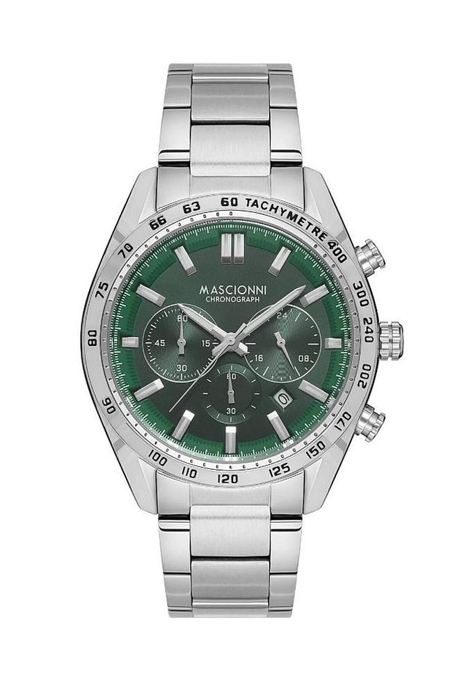 Mascionni M.1.2188.04 Tüm Fonksiyonları Aktif Metalik Erkek Kol Saati