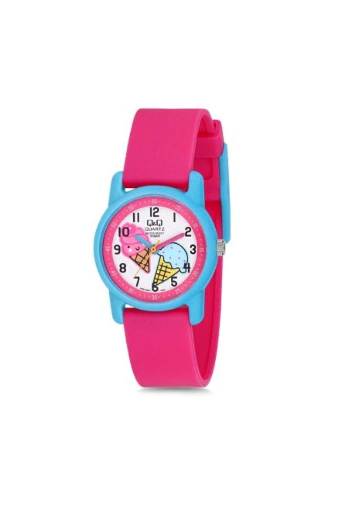 Qq Vr41j007y Suya Dayanıklı Pembe Çocuk Kol Saati