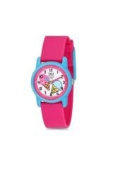 Qq Vr41j007y Suya Dayanıklı Pembe Çocuk Kol Saati